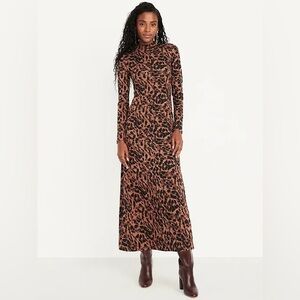 Old Navy Mock Neck Maxi Dress